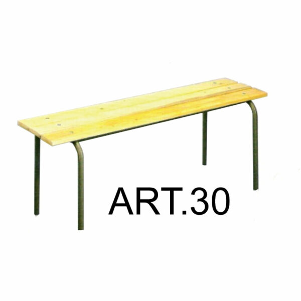 Panchina legno semplice - immagine 2