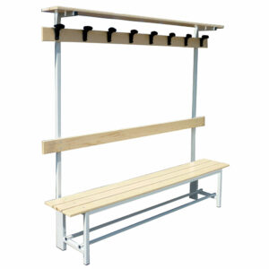 Panchina legno con schienale